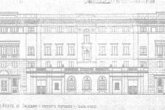 Il progetto di Narducci (Prospetto posteriore)